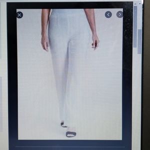 Chico's Travelers No tummy Pant, Winter Drift, 2R